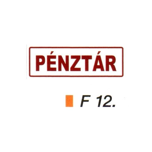 Pénztár F12