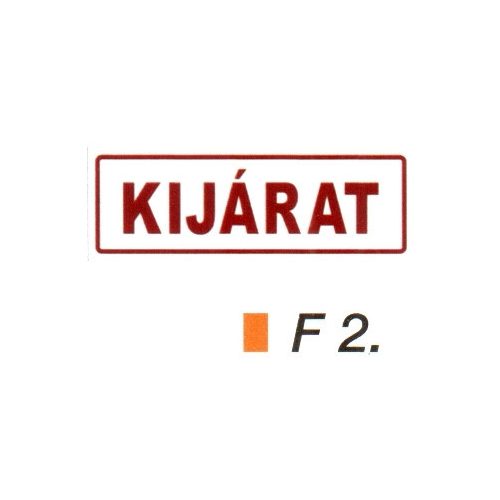 Kijárat F2