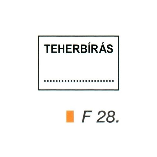 Teherbírás F28