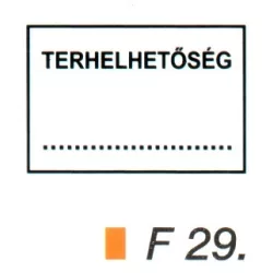 Terhelhetöség F29