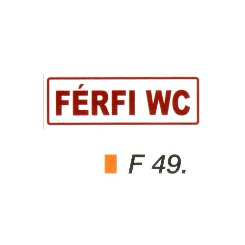 Férfi WC F49