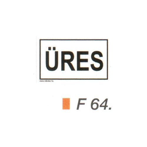 Üres F64