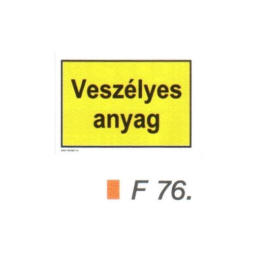 Veszélyes anyag F76