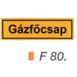 Gázföcsap F80