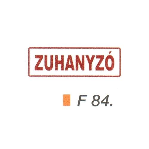 Zuhanyzó F84