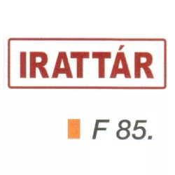 Irattár F85