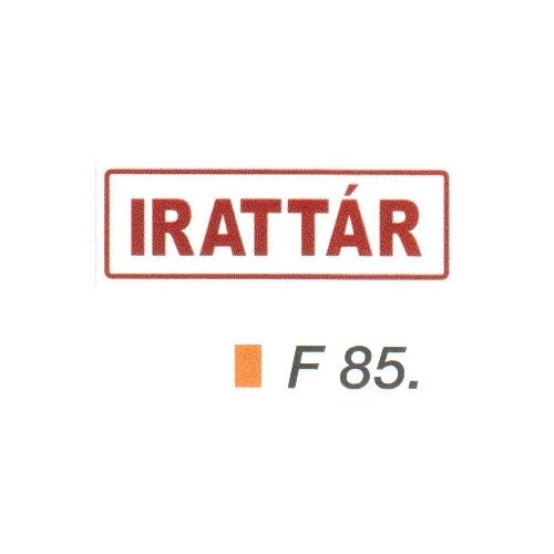 Irattár F85