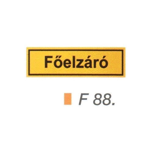 Föelzáró F88