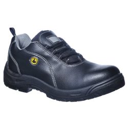   FC02 Compositelite Portwest ESD S1 munkavédelmi cipő, bőr felsőrésszel, kompozit orrmerevítővel