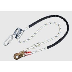   FP26 Portwest munkavédelmi Állítható munkahelyzet beállító kötélzet, magasban végzett munkához, állítható, 2 méter, kapcsos horoggal és akasztóhoroggal.