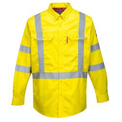 Bizflame 88/12 FR Hi-Vis lángálló sárga ing