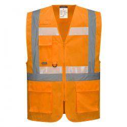 G456 - Glowtex vezetői mellény Ezee zippzárral
