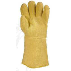   Ötujjas kesztyű, 33 cm-es hurkolt kevlár, plusz hőszigetelő béléssel 4673-as