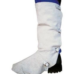   Hegesztő lábszárvédő, csatos, marha hasítékbőrből 57461-es