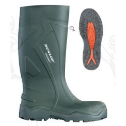   DUNLOP Purofort Plus kényelmes, kiváló hőszigetelő, energiaelnyelő és csúszásbiztos O4 FO CI SRC munkavédelmi csizma