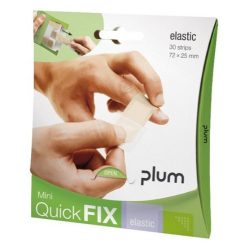   Plum QuickFix Mini zárható ragtapasz adagoló 30 db rugalmas natúr textil tapasszal