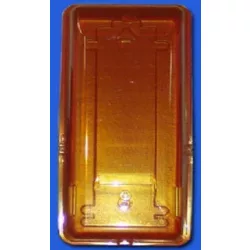 Tűzoltó készülék tartó doboz piros-sárga, KDK 2D-P6