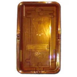 Tűzoltó készülék tartó doboz piros-sárga, KDK 3D-S6