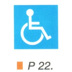 Rokkant kocsi jele P22