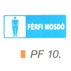 Férfi mosdó PF10