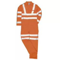   RT42 JÓL LÁTHATÓSÁGI OVERÁLL VASÚTI DOLGOZÓK RÉSZÉRE, kezeslábas, Jólláthatósági