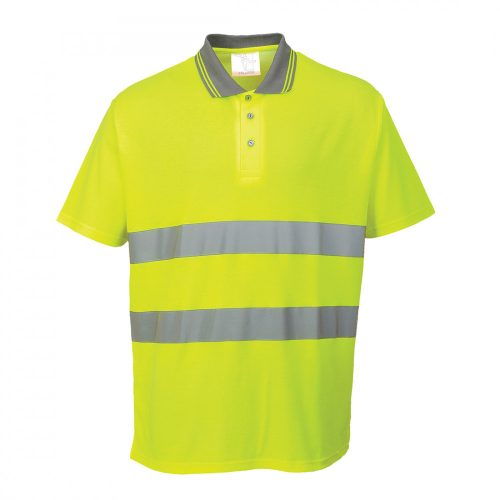 S171YERXS, Cotton Comfort pólóing,normál fazon, sárga színben