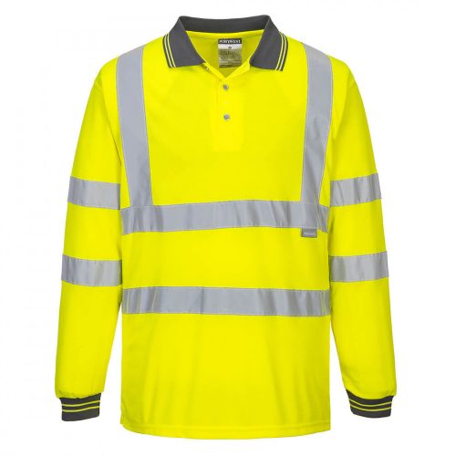 S277 HI-VIS HOSSZÚ UJJÚ PÓLÓING , Jólláthatósági