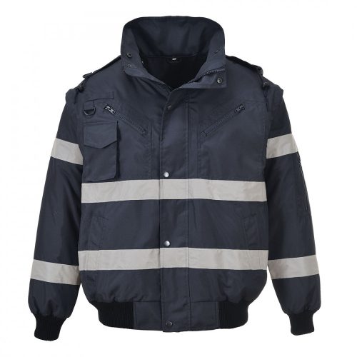 S435NARXXL, S435-s Portwest, Iona 3 az 1-ben bomber kabát, Navy kék, XXL