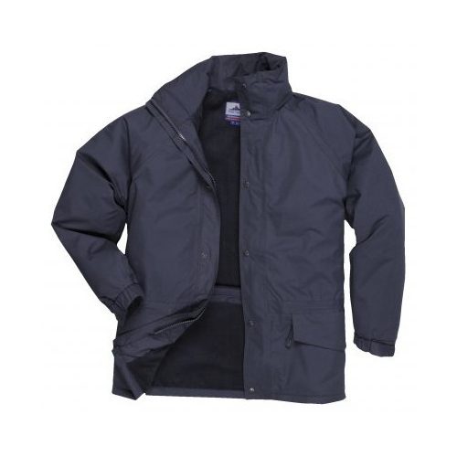 S530NARXL, "S530 Arbroath lélegző polár béléses kabát", normál fazon, tengerészkék színben
