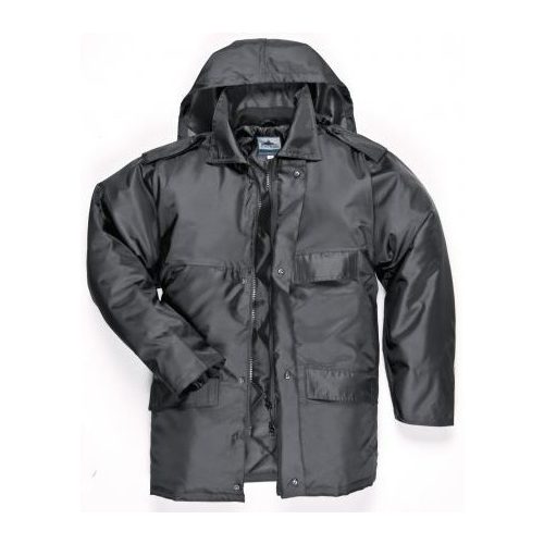 S534BKRM, S534 Security kabát, normál fazon, fekete színben