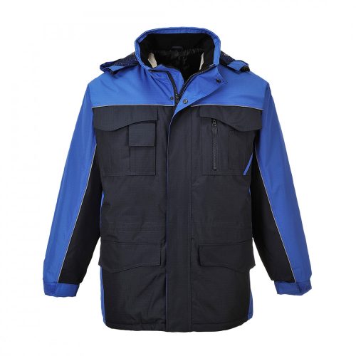S562NRRM, S562 Ripstop kéttónusú kabát, Navy/Royal kék, M