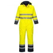 S775-s Portwest, Bizflame Rain Hi-Vis antisztatikus FR overál, Jólláthatósági