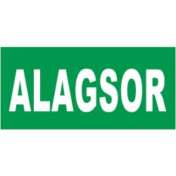 Alagsor szintjelző tábla, utánvilágító