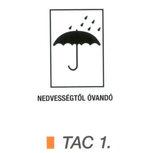 Nedvességtöl óvandó TAC1