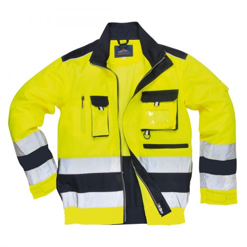 TX50YNRS, TX50 Texo Hi-Vis kabát, Jólláthatósági, Sárga/kék, S