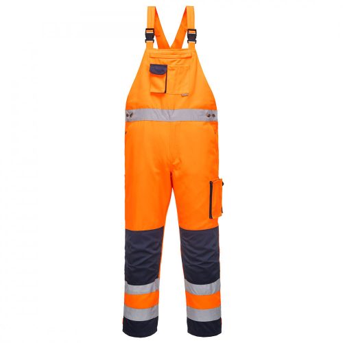 TX52ONRS, TX52 Texo Hi-Vis mellesnadrág, Munkásnadrág, Jólláthatósági, Narancssárga, S