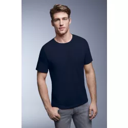   ANVIL ADULT (AN361) nyári rövid ujjú férfi póló, környakas oldalvarrott karcsúsított, 100% Pamut