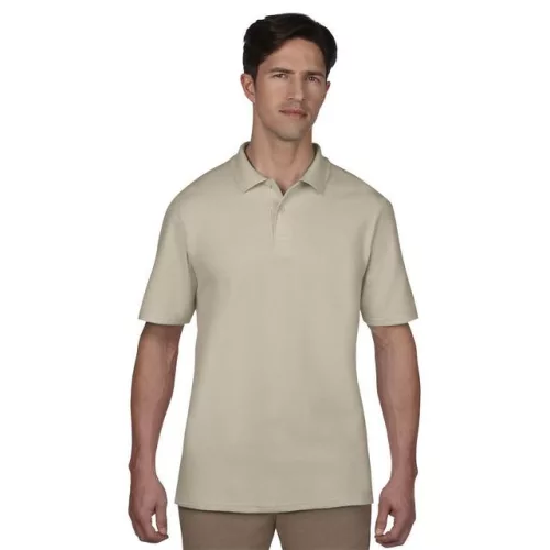 ANVIL (AN6280)  rövid ujjú férfi póló,/fésült pamut oldalvarrott, Bézs/Cobblestone színben,  méret: S, méret: S, szín: Bézs/Cobblestone