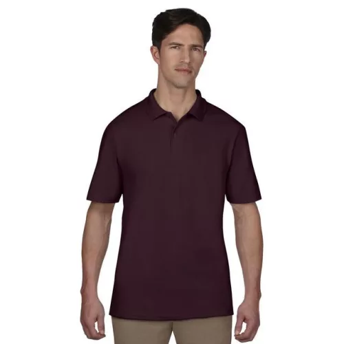 ANVIL (AN6280)  rövid ujjú férfi póló,/fésült pamut oldalvarrott, Gesztenyebarna/Maroon színben,  méret: S, méret: S, szín: Gesztenyebarna/Maroon