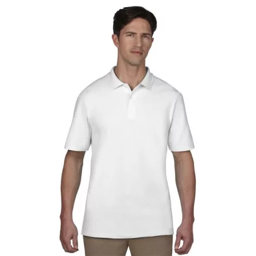 ANVIL (AN6280)  rövid ujjú férfi póló,/fésült pamut oldalvarrott, Fehér/White színben,  méret: S, méret: S, szín: Fehér/White