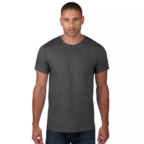 an980hdg-s, ANVIL (AN980) nyári rövid ujjú férfi póló,/fésült pamut környakas, Hanga