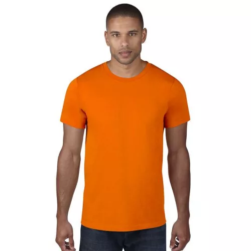 an980neo-s, ANVIL (AN980) nyári rövid ujjú férfi póló,/fésült pamut környakas, Neon