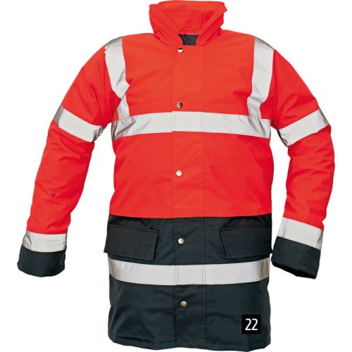 c0301007322002, SEFTON bélelt HiVis kabát narancs