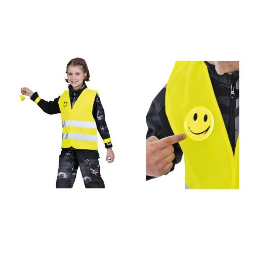 NARDA gyermek szignalizáló szett sárga, méret: XXXL, szín: Fekete