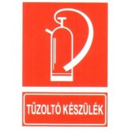 Tűzvédelmi jelzések, matricák