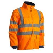 Jólláthatósági fluo, HI-VIZ kabátok, dzsekik