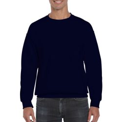   gi12000nv-2xl, GILDAN DRYBLEND (GI12000)  hosszú ujjú uniszex pulóver poliészter/pamut környakas