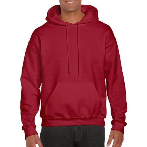 gi12500cr-s, GILDAN DRYBLEND HOODED (GI12500)   hosszú ujjú uniszex pulóver poliészter/pamut