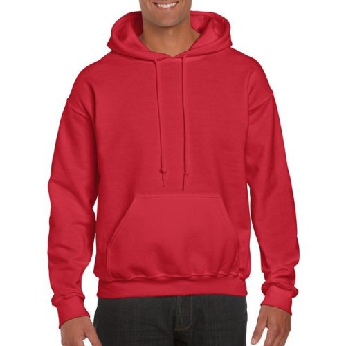 gi12500re-s, GILDAN DRYBLEND HOODED (GI12500)   hosszú ujjú uniszex pulóver poliészter/pamut