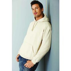   GILDAN (GI18500) HEAVY BLEND ADULT HOODED SWEATSHIRT  hosszú ujjú uniszex pulóver poliészter/pamut zsebes kapucnis, Poliészter/Pamut